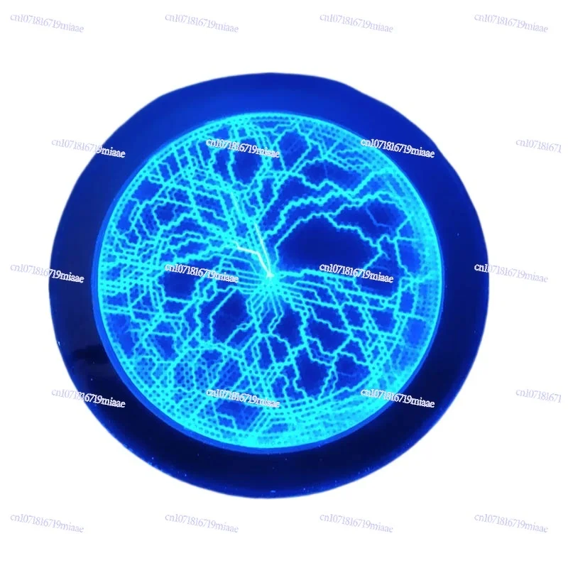 

6 inch blue three-color 15cm lightning disc red green pink magic disc touch current light