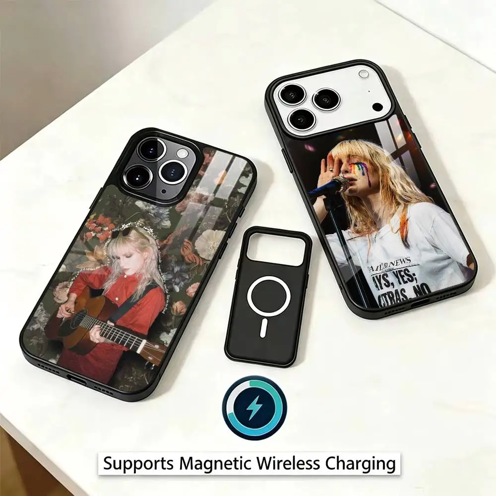 Classic Riot Hayley Williams Phone Case For iPhone17,16,15,14,13,12,11 Plus,Pro Magnetic Supports Magnetic Wireless Charging