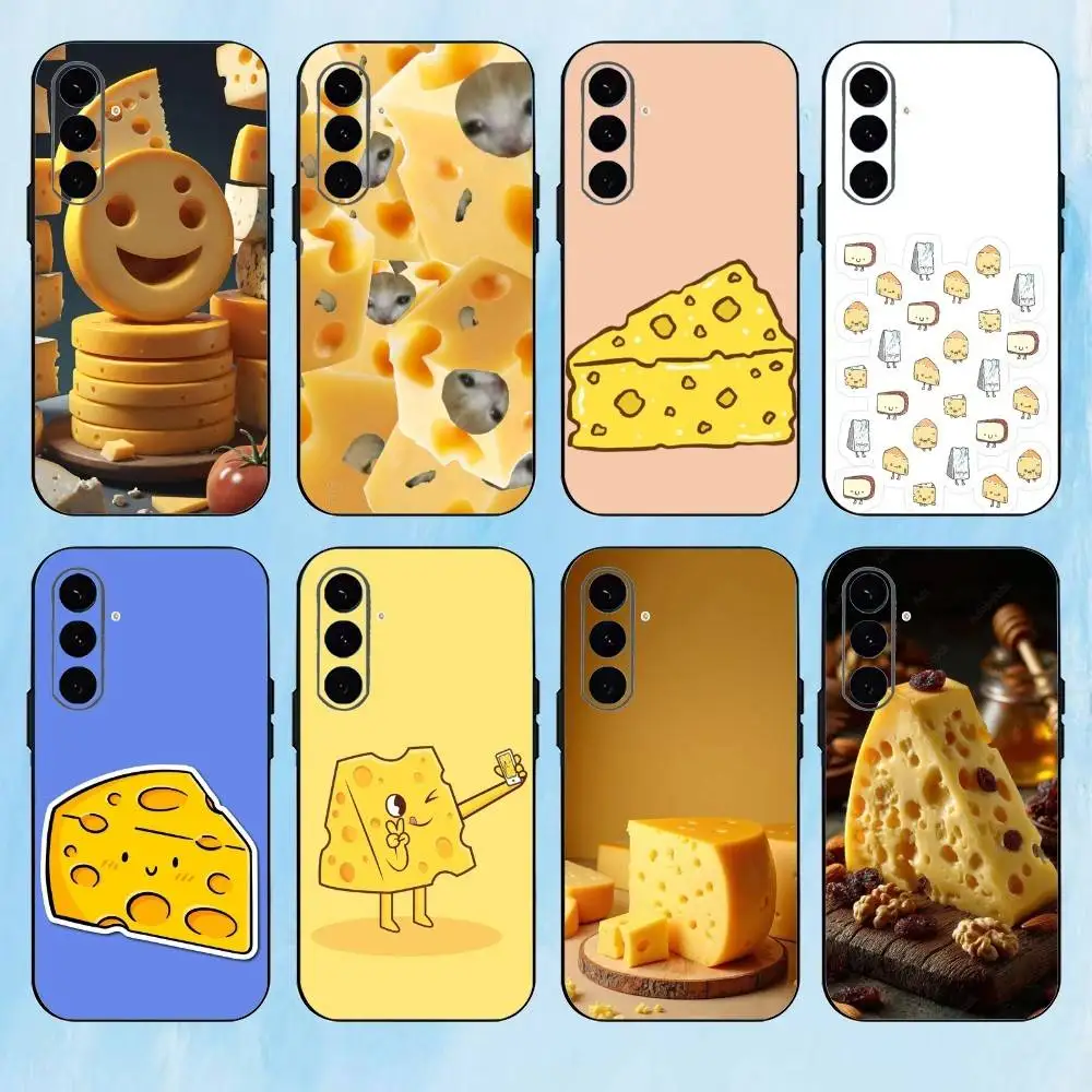 

C-Cheese Phone Case For Samsung Galaxy A73,A72,A71,A70,A53,A52,A51,Others Soft Black Cover