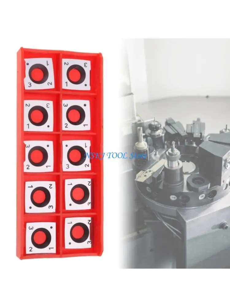 

L8RC Карбид-вставки замены резак 15x15x2,5 мм R100-81 ° квадратных карбида