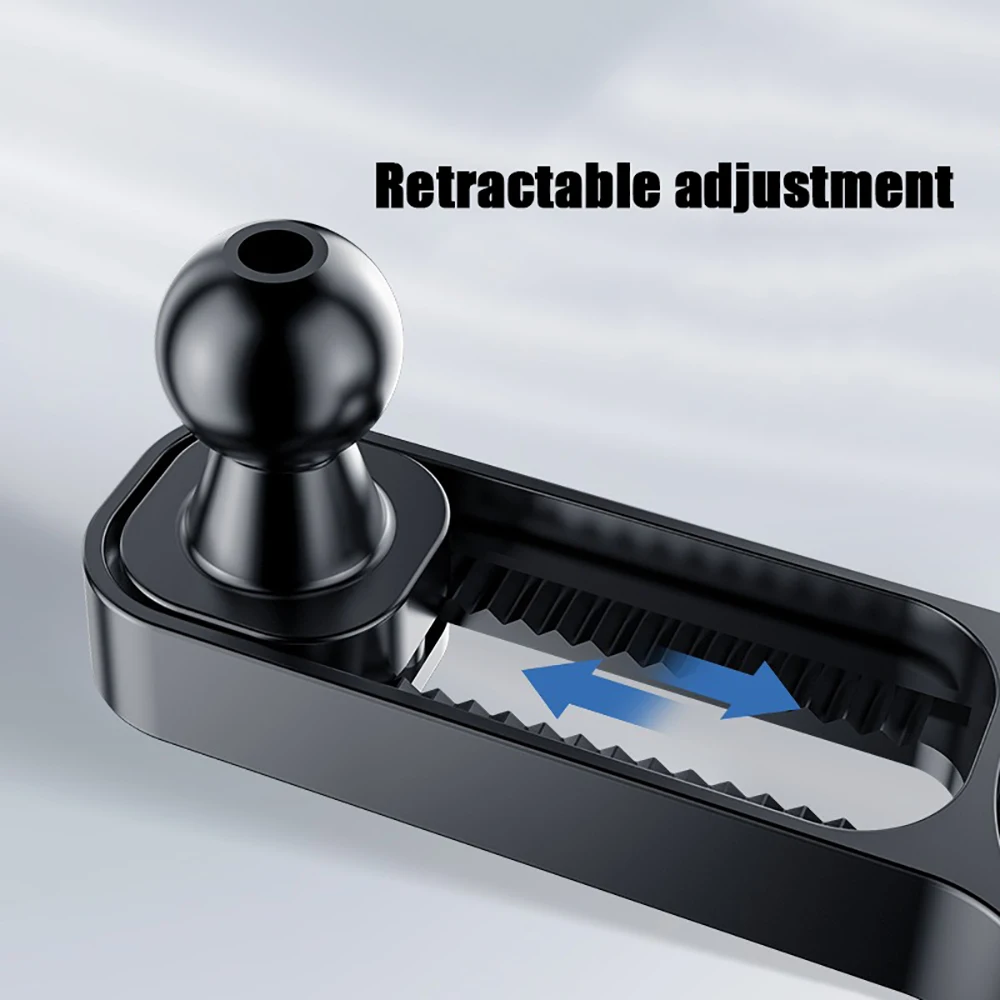 Car Phone Holder Bracket Accessories Interior Air Outlet Vent Base Gadget Auto Cellphone Support Ball Head Bracket Extension Rod image 3