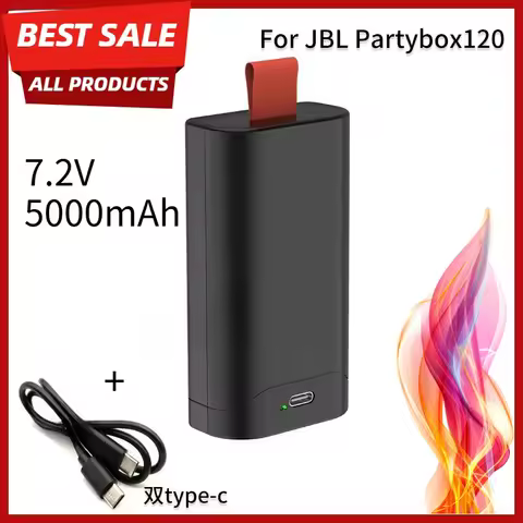 For JBL PartyBox 120 battery with Type-C port Battery 200 battery FG2CELL21700