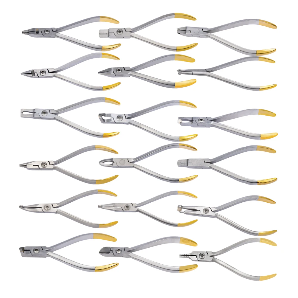 كماشة تقويم الأسنان نهاية البعيدة القاطع ذو طيات استخراج الأسنان Rongeur TC رئيس طبيب الأسنان جراحة أداة المنتج أداة