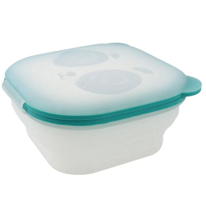 【HAPPYH】Magnetic Reusable Food Storage Container, Foldable Leak-Proof Food Preservation Box