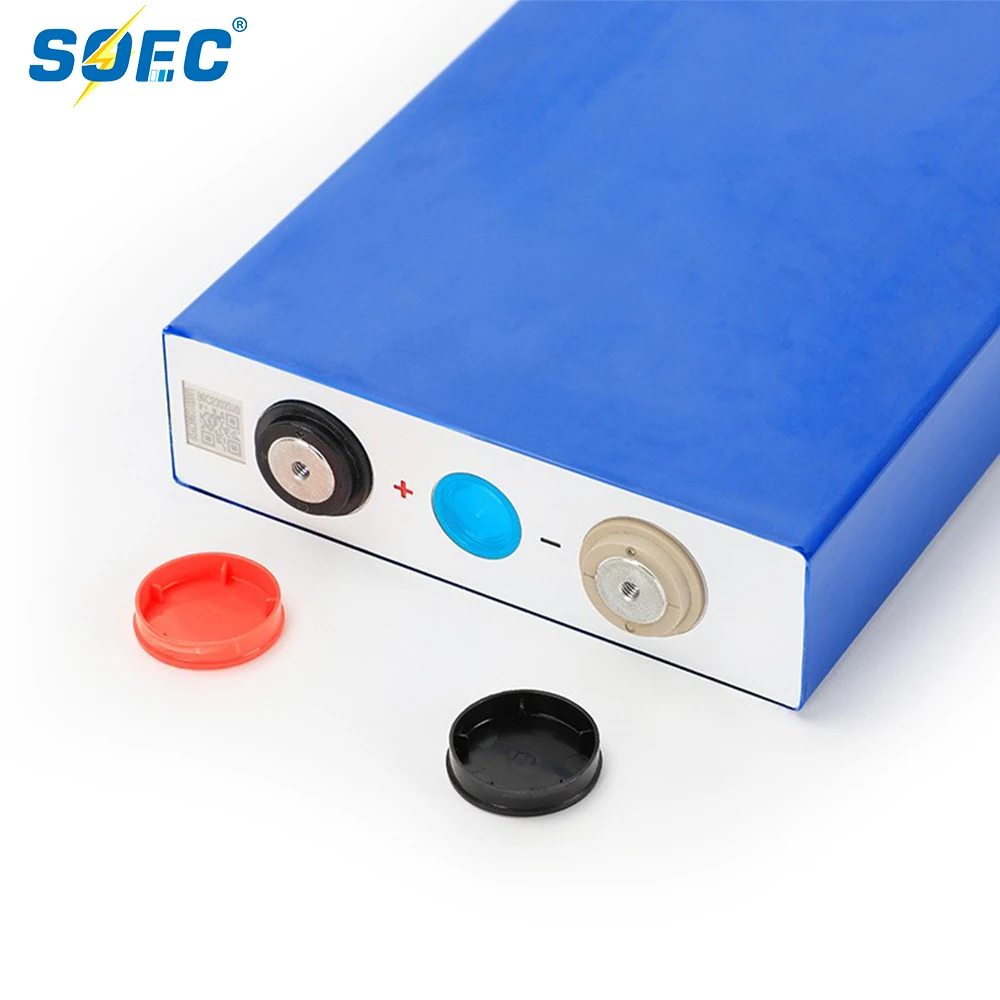 SOEC 3.2V 105Ah Lifepo4 Battery Grade A New Rechargeable Lithium Iron Phosphate Prismatic Cell 12V 24V 48V Battery Pack for ESS