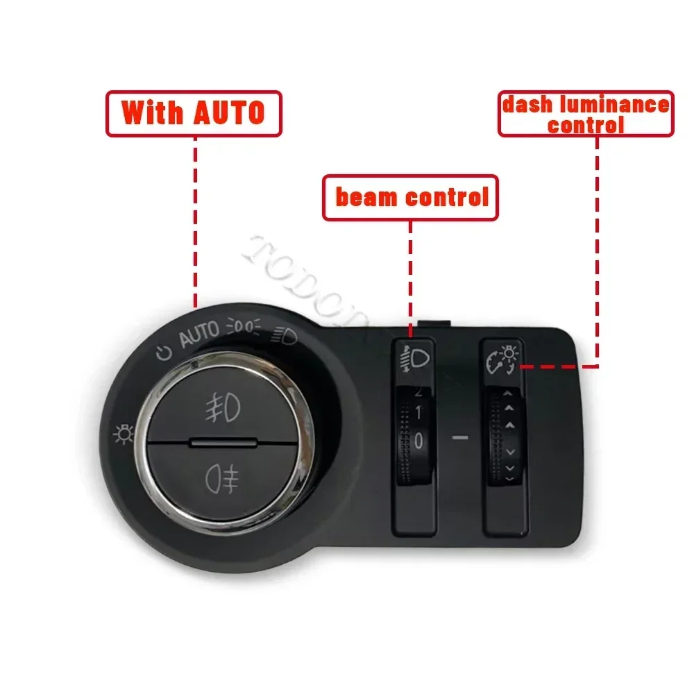 Blue Led ca AUTO headlight sensor switch fog light control button for Chevrolet Cruze 2010  malibu 2018 Aveo 2014 accessories