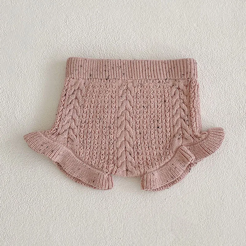 Baby PP Shorts Kinder Baby Jungen Mädchen Stricken Shorts Baby Jungen Mädchen Hosen Frühling Herbst Baby Mädchen Stricken Hosen Kinder kleidung