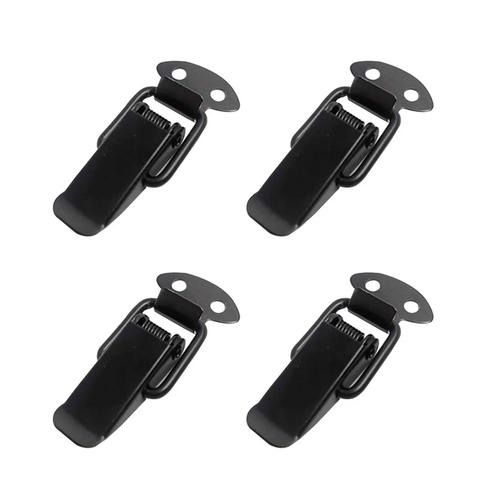 4/10pcs Toggle Latch Spring Loaded Clamp Clip Case Box Latch Catch Hinge Snap Closure Crate Spring Lock Wooden Box Hasp Hardware