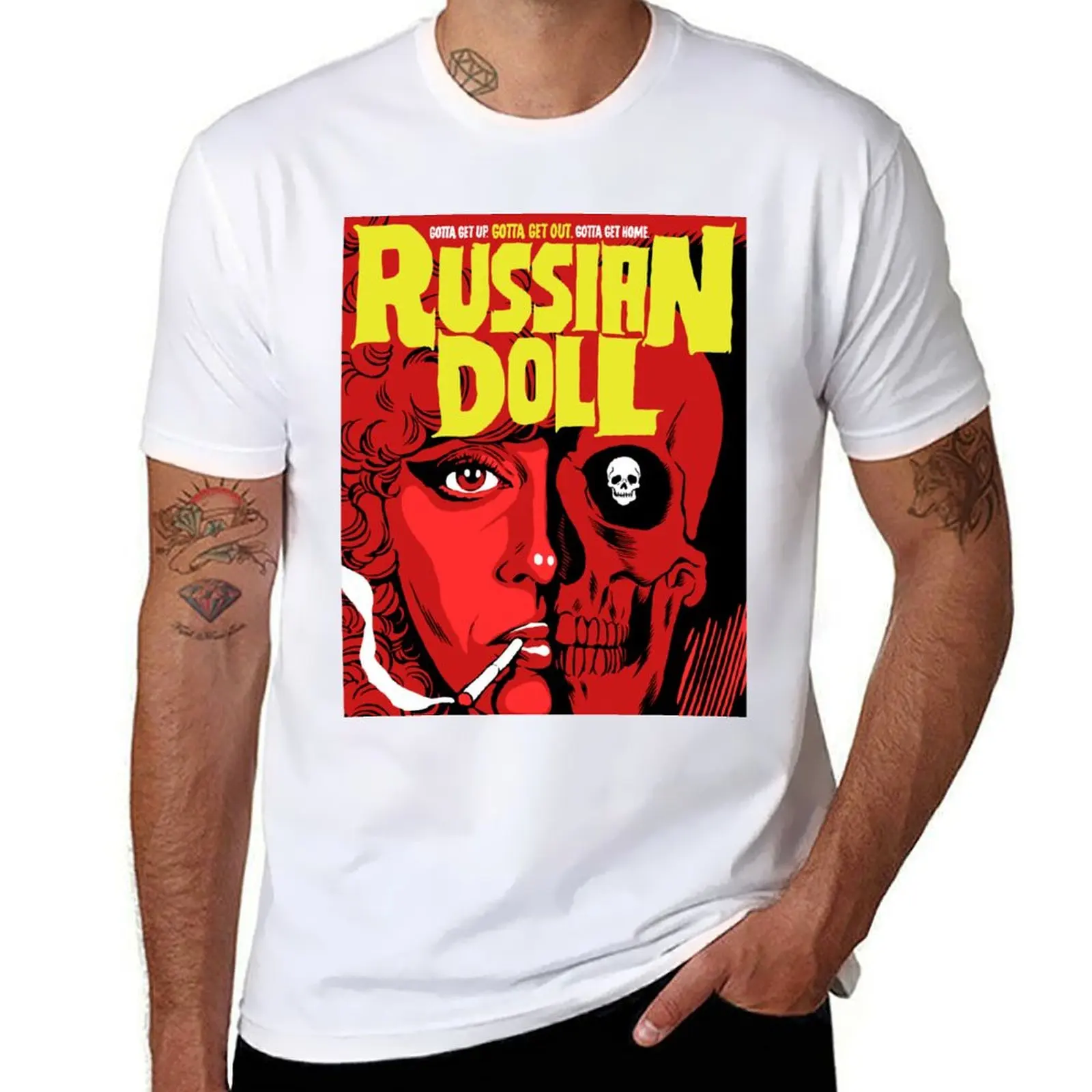 

The Doll T-Shirt cotton tshirt 100% t shirts for man cotton funny