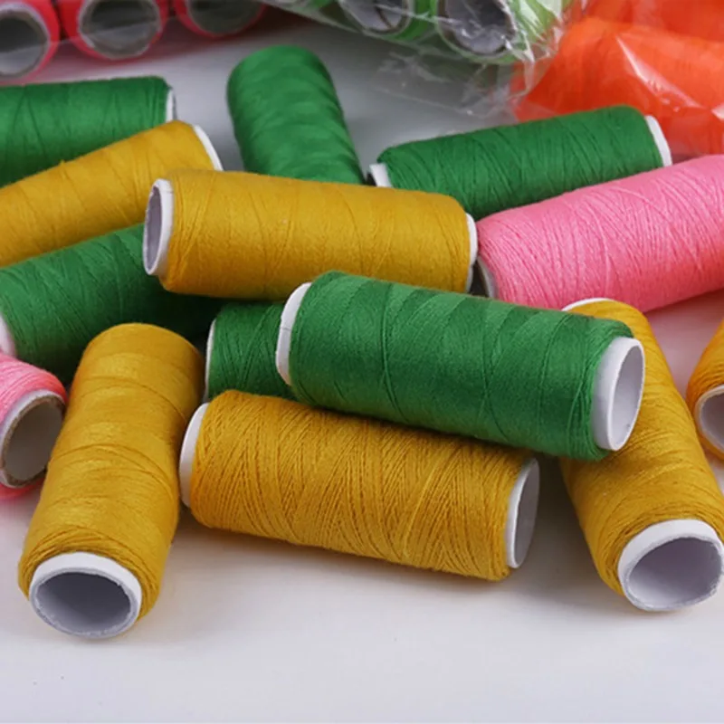 10Pcs  Embroidery Thread Spool Explosive Polyester Sewing Machine Line High Quality Sewing Thread Machine Sewing Supplies