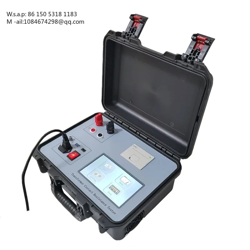 100A Loop Resistance Tester Micro Ohm Meter Contact Resistance Meter Price