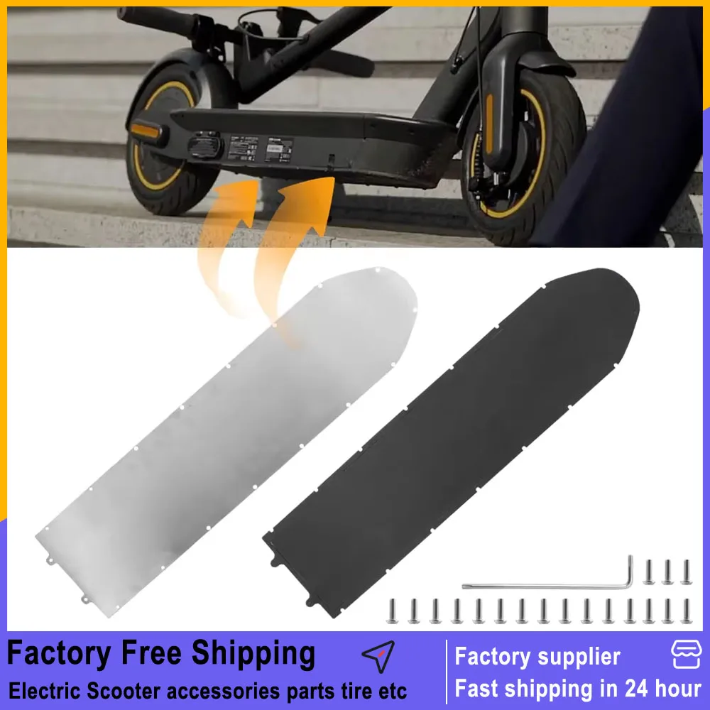 Placa inferior duradera para patinete eléctrico Segway Ninebot Max G30, cubierta de cabina de batería, accesorios de chasis resistentes al agua