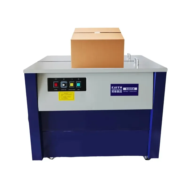 New KAITO Desktop Strapping Machine for Semi-Automatic Electric Threading High Paper Bag Case Banding Tools Heavy Industrial