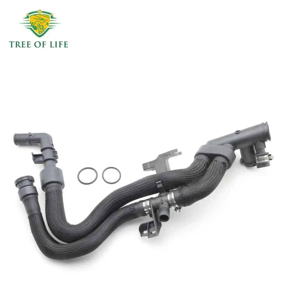 1336X3 For Citroen C1 C2 C3 C5 Nemo Xsara Ford Fiesta V Fusion 1.4 dCi HDi Radiator Water Manifold Intake Hose 1254380 1336.X3