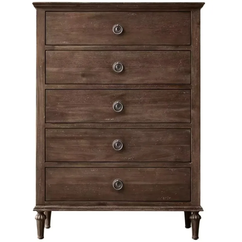 

Solid Wood High-end Luxury Series Designer Chest of Drawers - 5 Chest of Drawers - Exquisite Chest of Drawers