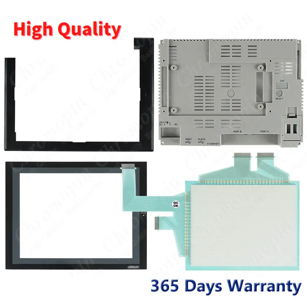 Plastic Case Housing Shell for Omron NS8-TV00-ECV2 NS8-TV01-V2 NS8-TV00-V2 with Touchpad + Protective film+LCD Display Screen