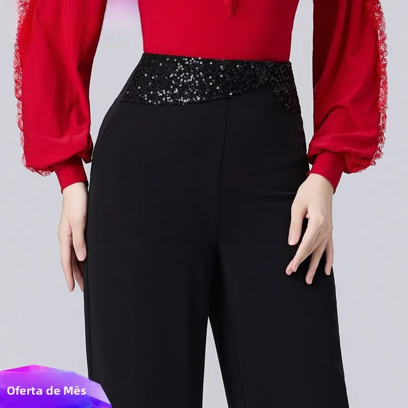 high-waist-modern-dance-pants-women's-casual-performance-trousers-autumn-winter-faion-straight-leg-trousers-by-huangdi-wuji