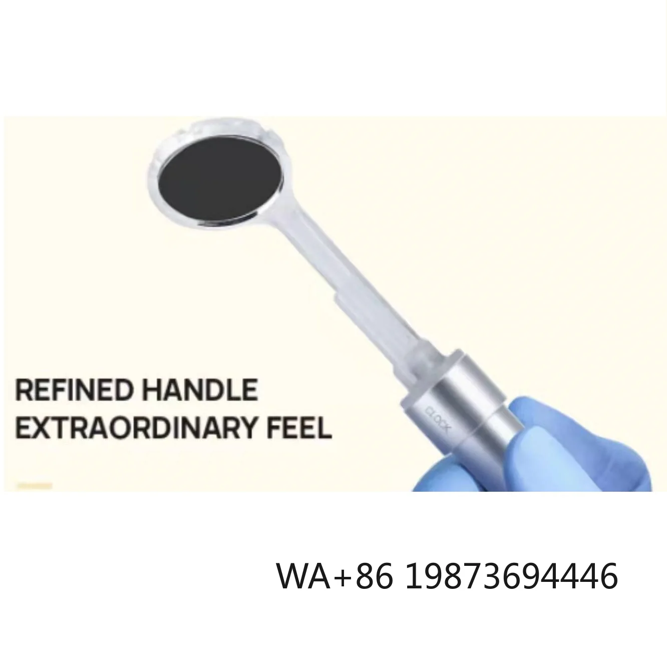 Anti-Fog Dental Suction Mirror System, Stainless Steel Oral Medical Equipment