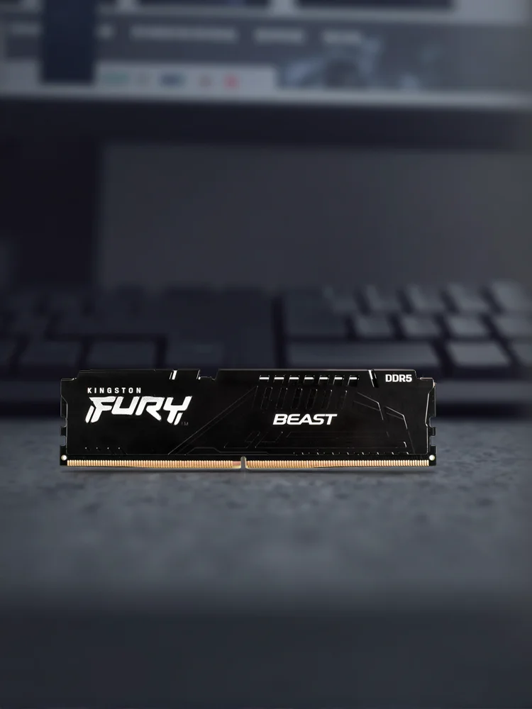 Kingston FURY BEAST DDR5 Desktop-Arbeitsspeicher 8GB 16GB 4800MHZ 5200MHZ 5600MHZ DIMM AMD Intel CPU Computer-RAM 288-Pin Spiele-Speicher