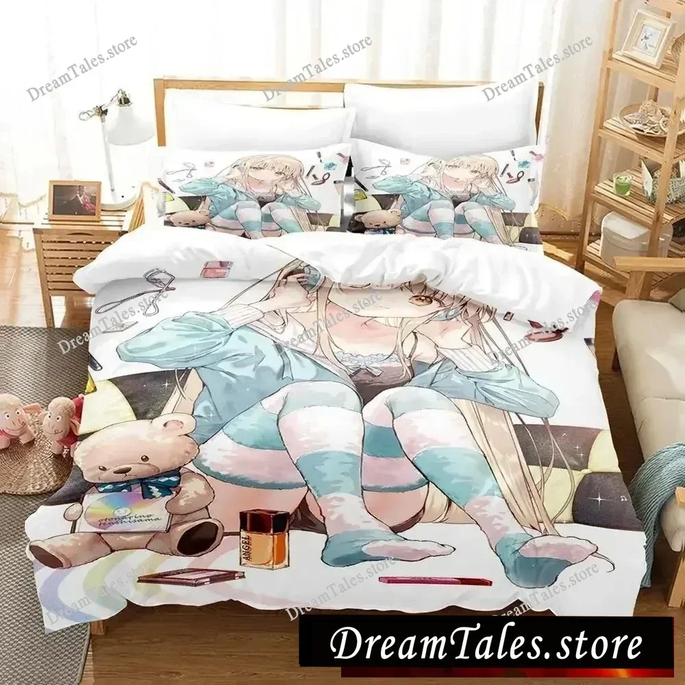 

2025 The Angel Next Door Spoils Me Rotten Bedding Set Single Twin Full Queen King Size Bed Set Adult Kid Bedroom Duvet Cover Set