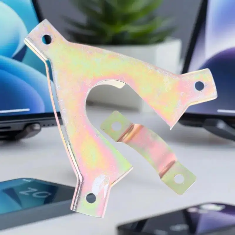 Abrazadera de soporte LNB de banda Ku, soporte Triangular para fijar LNB Ku en plato satelital de banda C, accesorio de instalación de antena