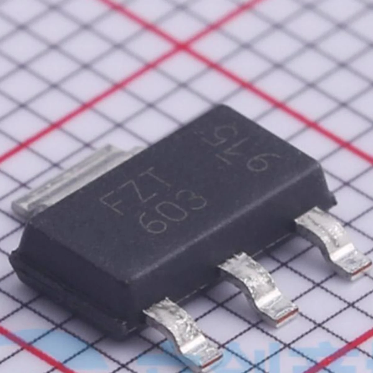 10 قطعة الأصلي FZT603 دارلينجتون أنبوب 2 واط 80 فولت 5000 @ 5 فولت ، 500mA NPN SOT-223-4:FZT603TA