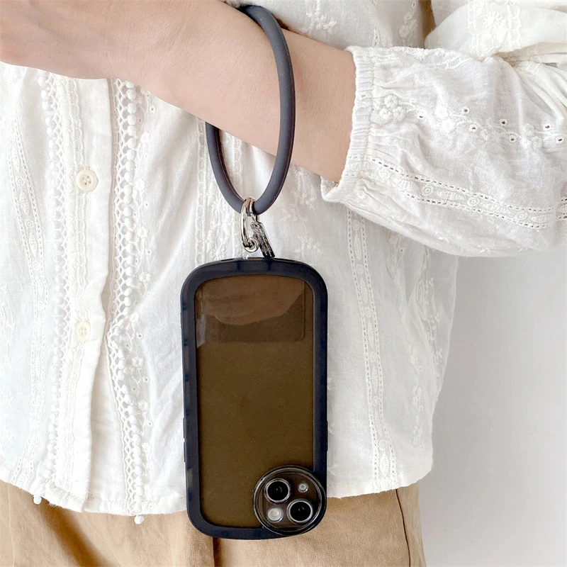 

1/2/3/5Pcs Silicone Cell Phone Wrist Strap Multi Purpose Fashion Phone Lanyard For Indoor Outdoor Use