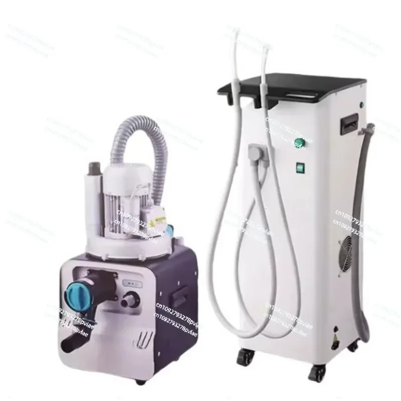 

Dental Mobile Negative Pressure Suction Machine System Aspirator Oral Dental Chair Implant Saliva Pump Machine Suction Machine