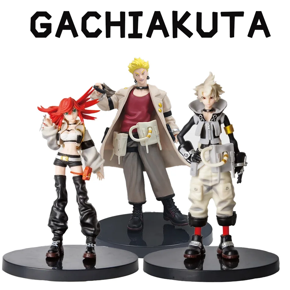 GACHIAKUTA Anime Figura Riyo Rudo Surebrec Action PVC Figure Collezione di personaggi Serie Modello Ornamenti Giocattoli Regali di Natale