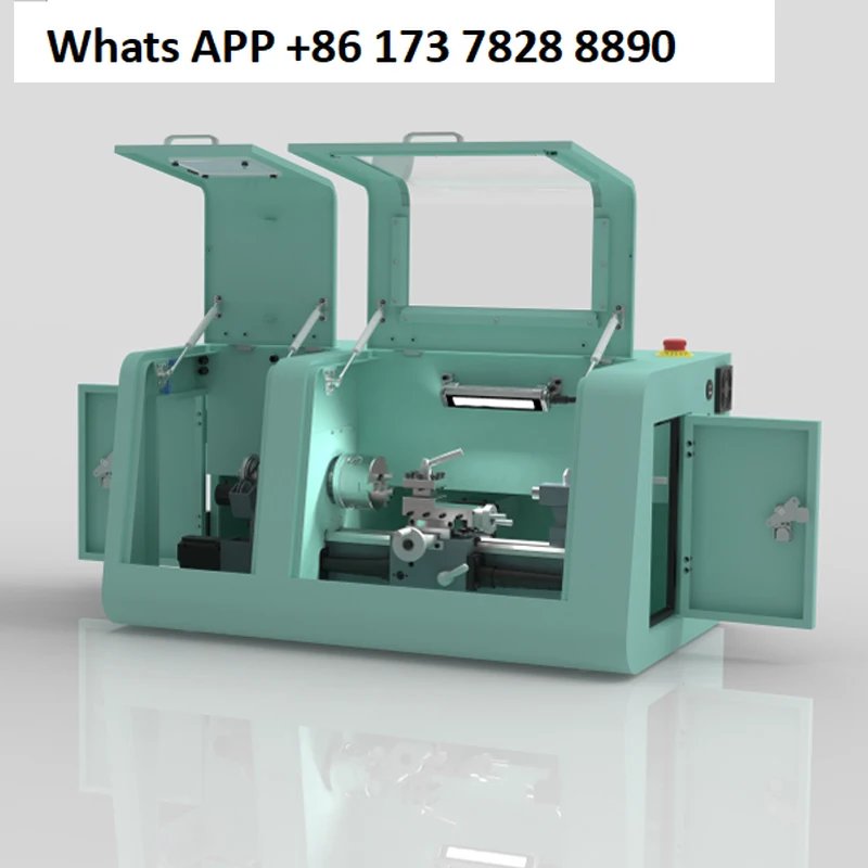 Small numerical control machine CNC180 two-axis high-precision machine tool thread