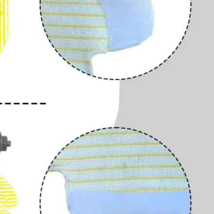 Main Side Brush Mop Cloth Kit Effectively Removes Dirt Debris Various Floor Surfaces For Karcher RCV 3 RV3 Robot Vacuum