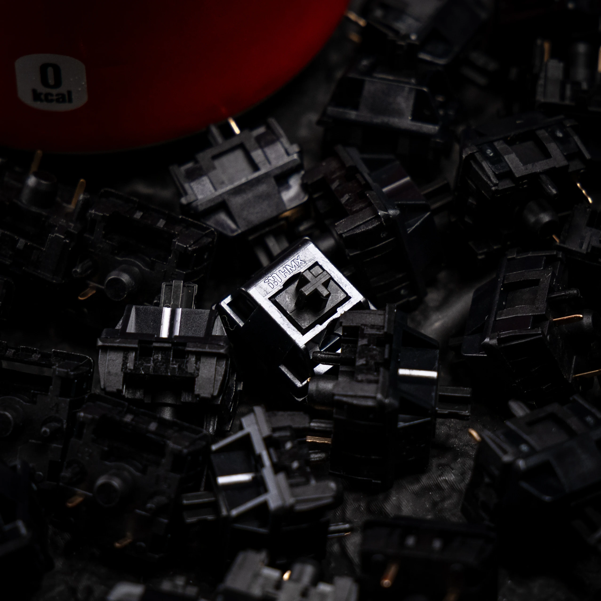 Kele Switch Linear Pre-Lubed 5 Pins HotSwap POM Stem (PA66+GF) HMX Switches Fragile For Mx Mechanical Keyboard
