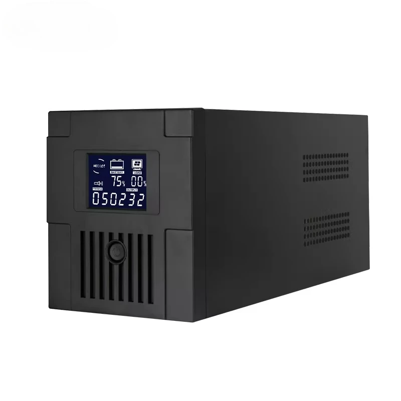 High Quality 1KVA Offline Ups Uninterruptible Power Supply 1000va Ups for Pc Computer Equipment