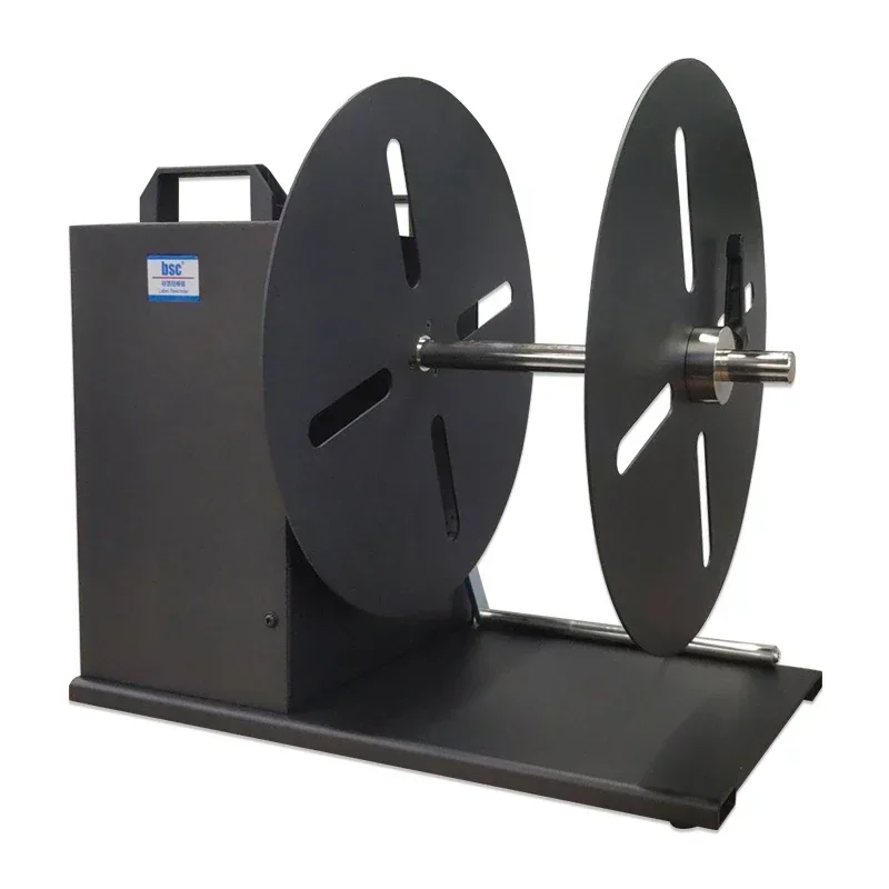 Color Printers Unwinding-and-rewinding-machine Bsc A9 360mm Diameter Big Label Rewinder Sticker Rewinder