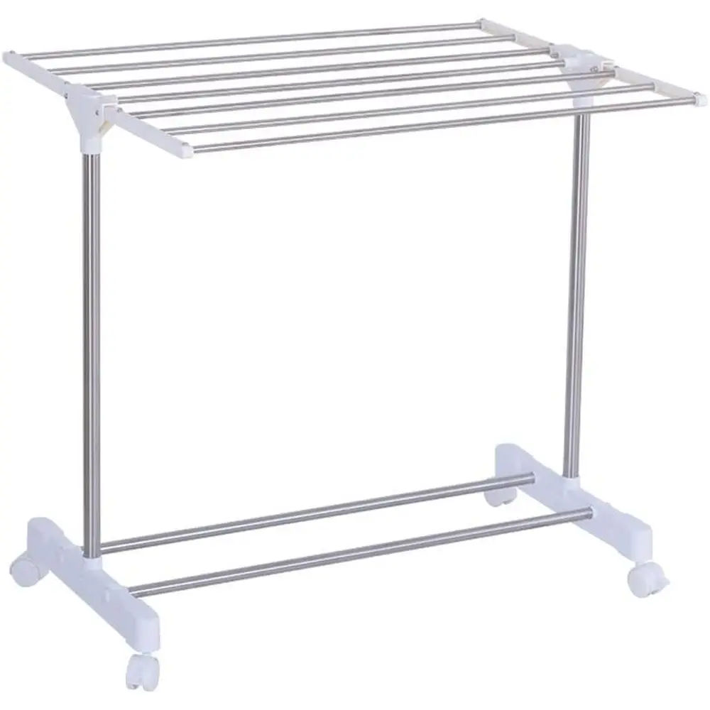 

Indoor/Outdoor Adjustable Ceiling-Mounted Drying Rack for Towels and Clothes (Color A)