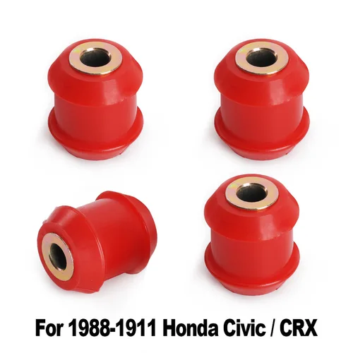 Imagen 2 del producto Kits de bujes de brazo de Control inferior superior delantero de poliuretano para Honda Civic EG 1992 1993 1994 1995 para Acura Integra 1994-2001