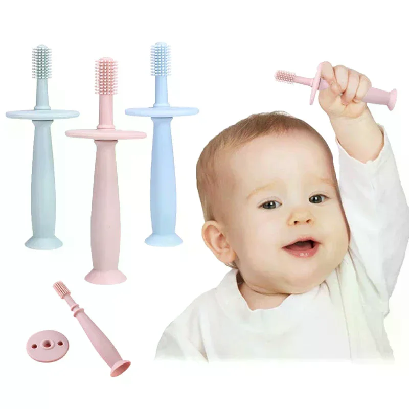 

1 Pcs Baby Finger Toothbrush Soft Silicone Infant Tooth Teeth Clean Brush Food Grade Silicone Bebes Oral Health Care Kid Items