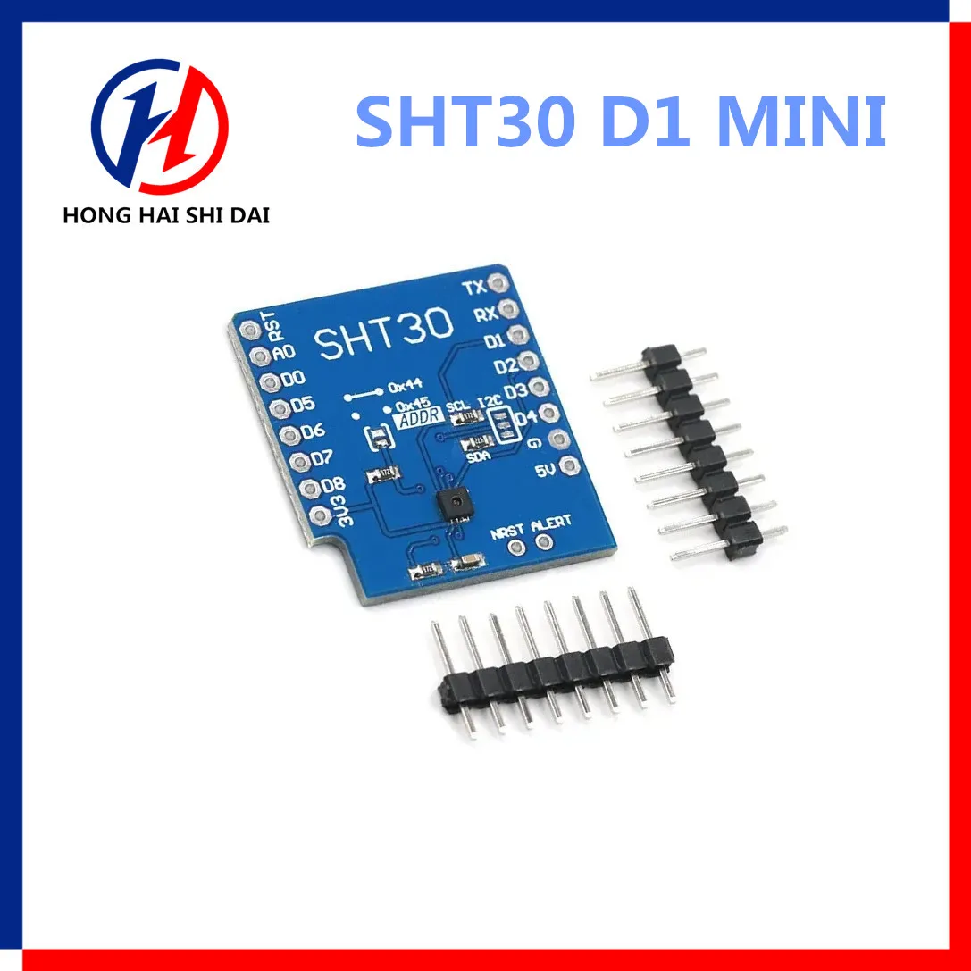 SHT30 Shield for WEMOS D1 mini SHT30 I2C digital temperature and humidity sensor module