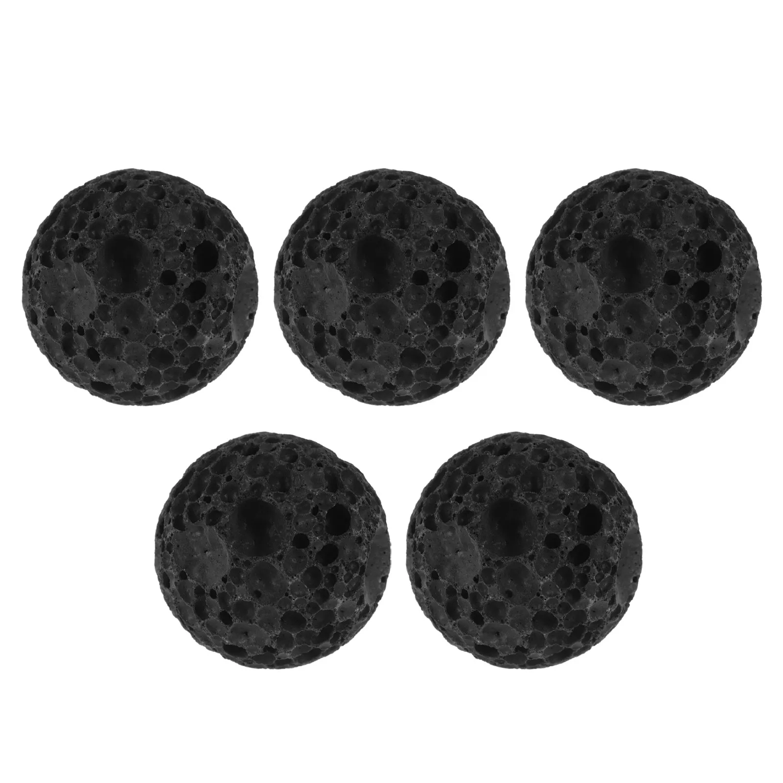 

Набор из 5 камней для сауны: огнеупорные натуральные вулканические камни 1 дюйм, эффективное сохранение тепла, для парной, замена лавовых камней