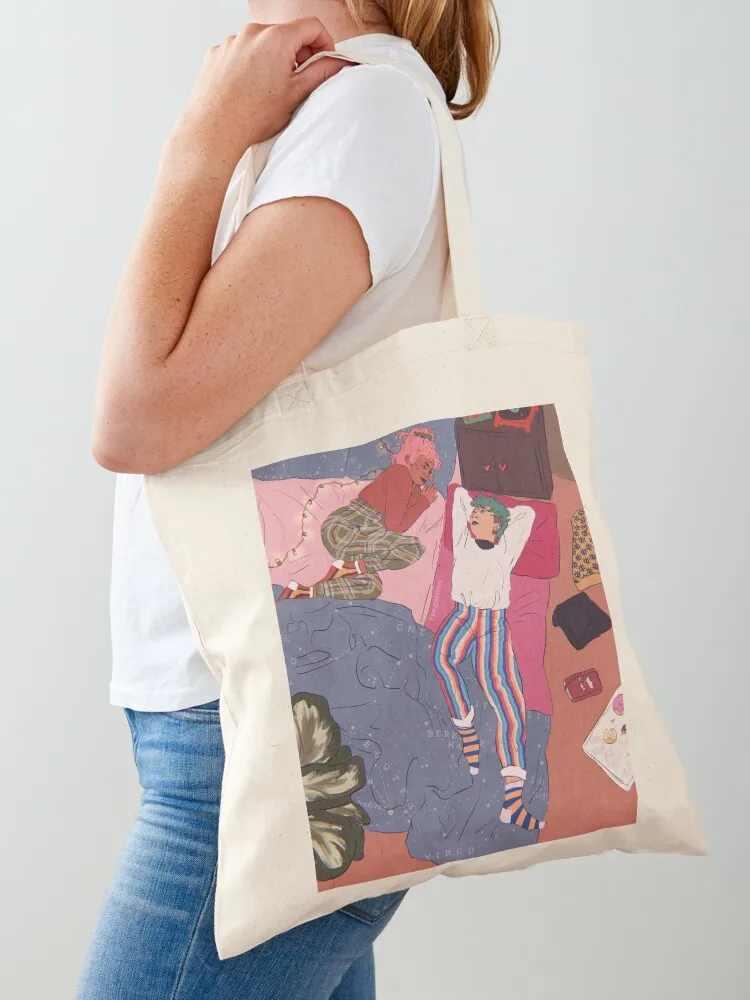 

bedroom pop Tote Bag tote bags men Fabric bag bags woman 2025 woman shopping bag