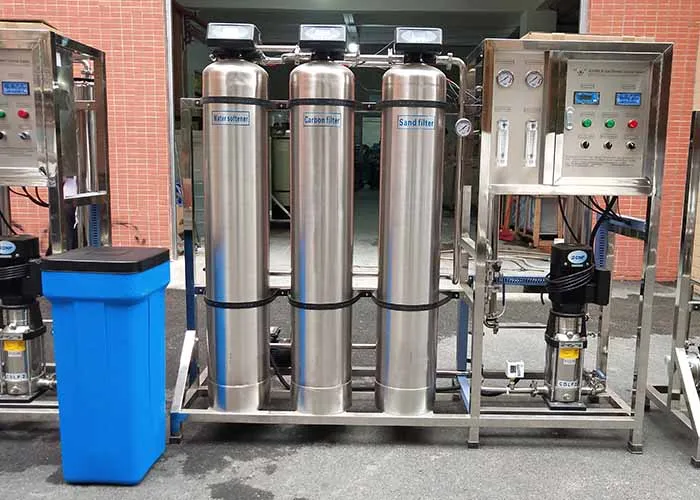 ろ過システム業務用飲料水処理機械格安RO-500L/H工業用浄水プラント純水