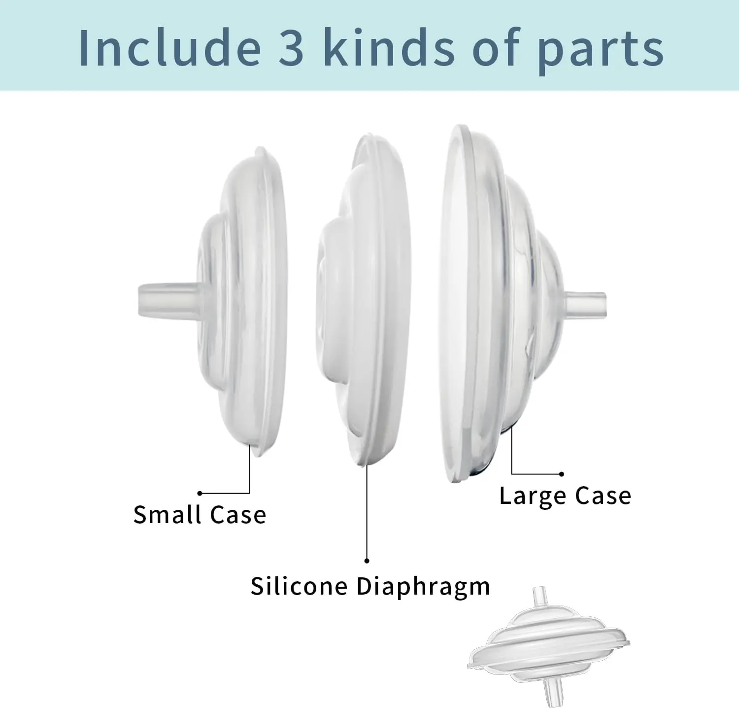 Backflow Protector Compatible with Spectra S2 Spectra S1 and 9 Plus Breastpump Replace Spectra Backflow Protector Pump Parts