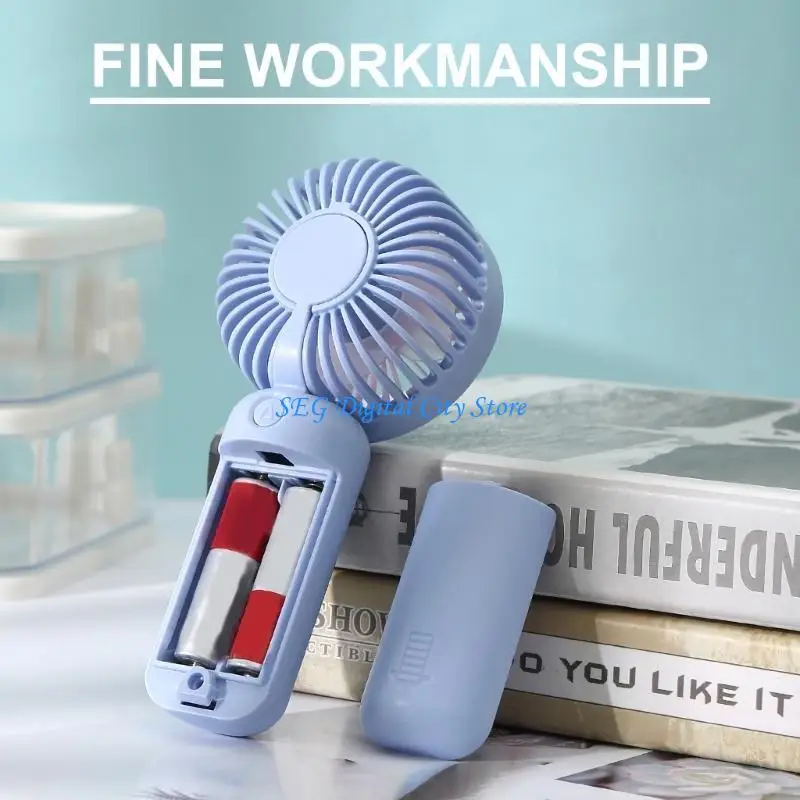 U75B Handheld Fan Battery Operated Personals Fan Small Cooling Electric Fan