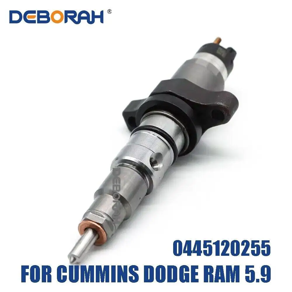 0445120255 New Diesel Injector 5263318 5086894AA for 03-04.5 Dodge RAM 2500/3500 Cummins 5.9L