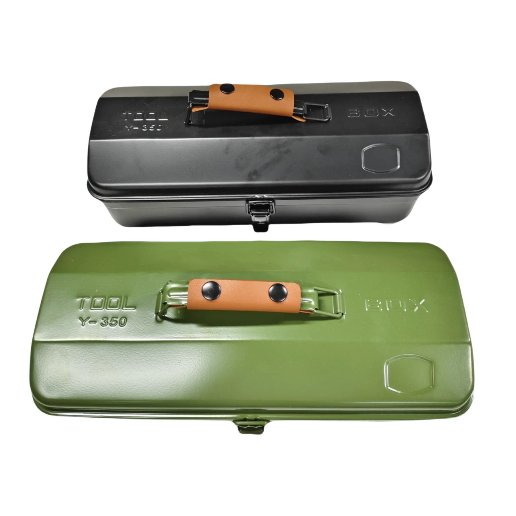 Outdoor Tool Box Portable Handheld Storage Box for Camping Black/Green Junk Storage Box Handyman Organizer Case