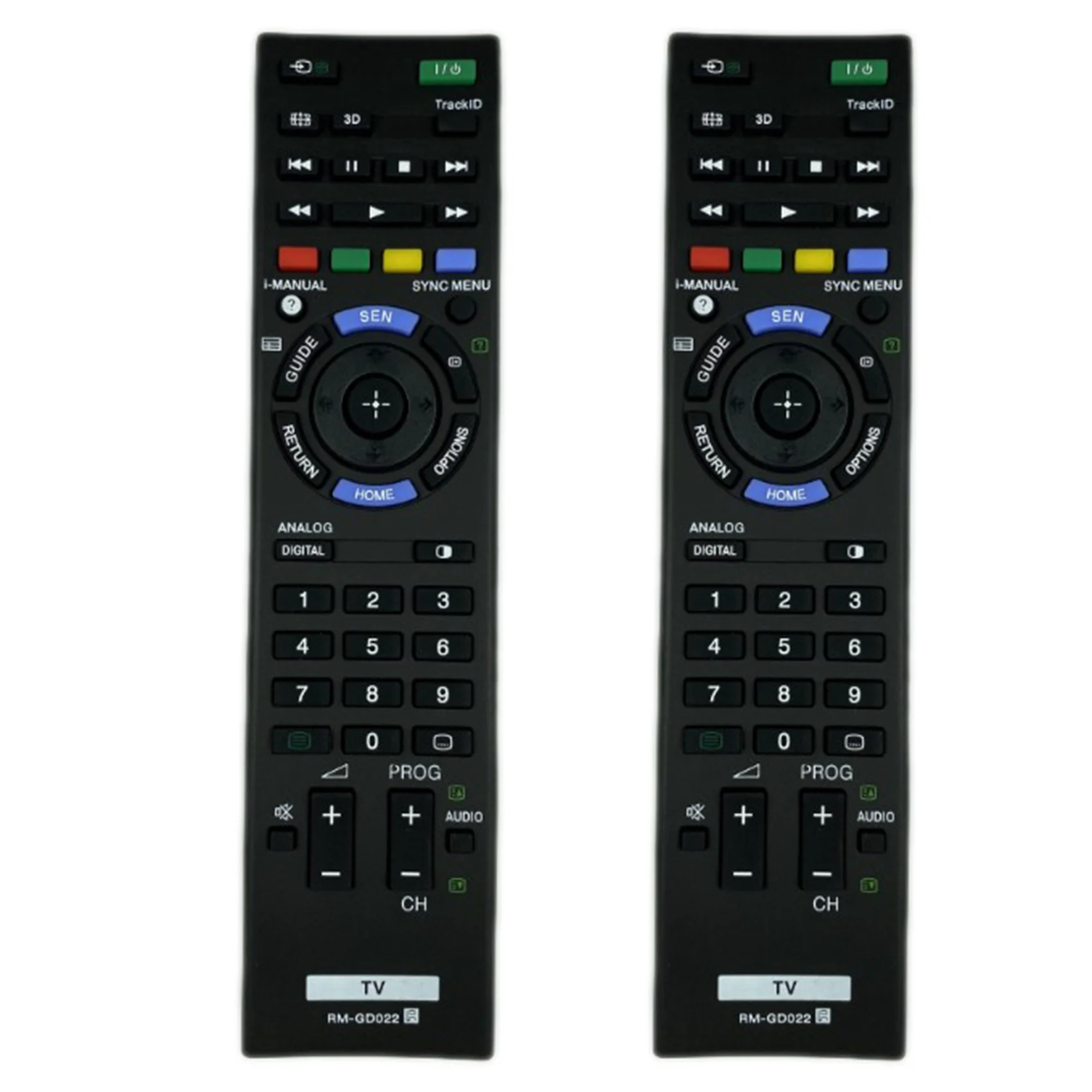 2X RM-GD022 التحكم عن بعد لتلفزيون سوني RM-GD022 RM-GD021 RM-GD020 RM-GD023