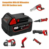 For Milwaukee M18 M18B6 18V XC 9Ah 6Ah Li-ion Battery 48-11-1860 /Charger rechargeable battery