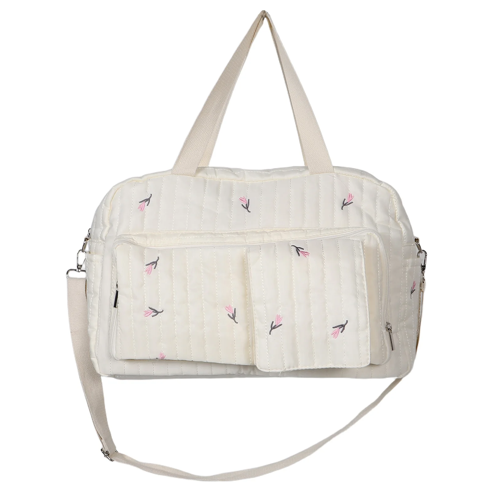 سعة كبيرة حقيبة سفر الأمومة حمل لمستشفى الأم أساسيات الحمل دائم الحفاض تغيير المنظم حفاضات حمل #5