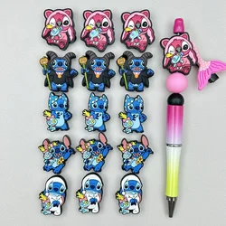 10PC DIY Cartoon Mini Silicone Beads Nipple Chain Bead Pen Bead Jewelry Accessories Focal Bead Food Grade Silicon For Baby Toys