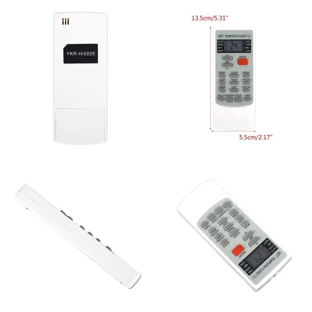 

31BA Durable Remote for AUX Air Condition YKR-H/002E Remote Control Long